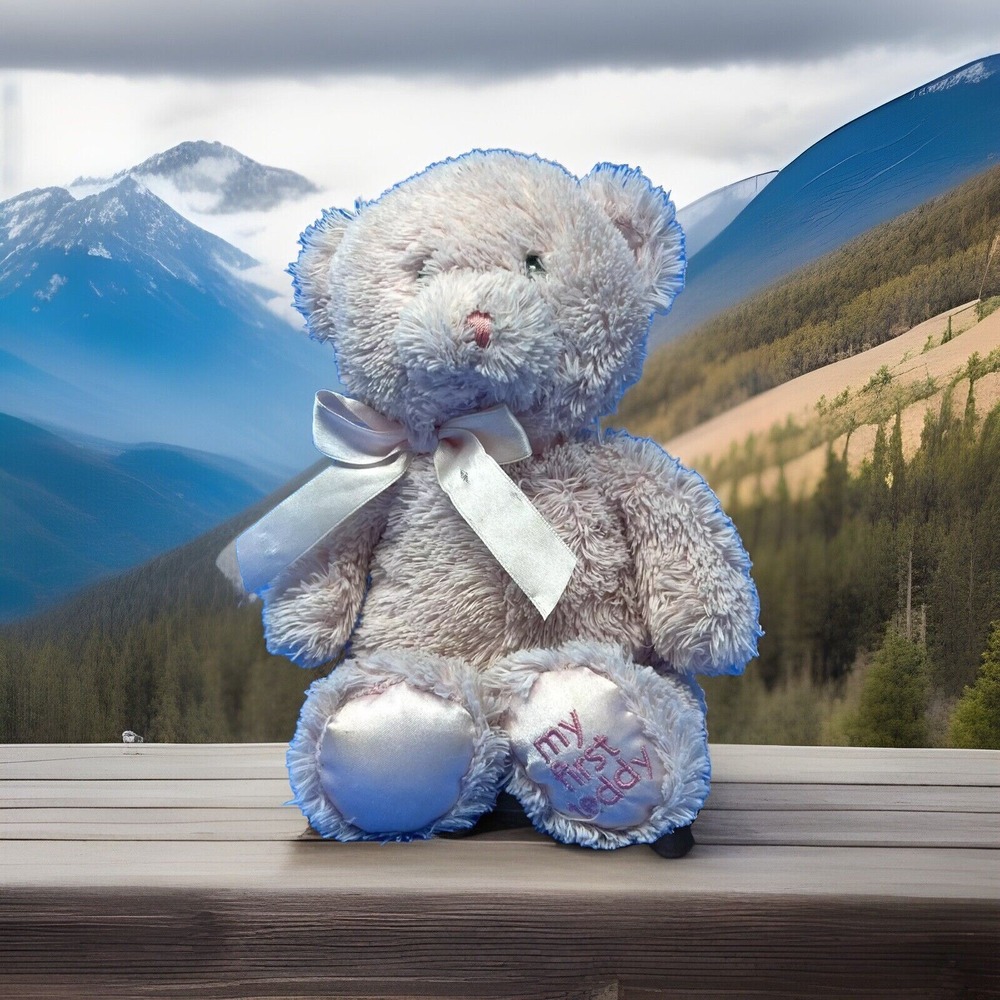 Baby Gund My First Teddy Small Pink Teddy Bear Plush Stuffed‎ Animal 8"